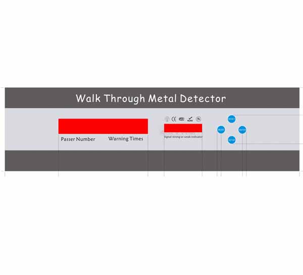 802防水型通過(guò)式金屬探測(cè)門(mén)